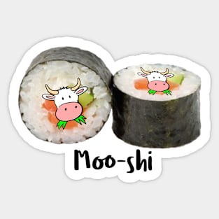 Moo-shi Sticker